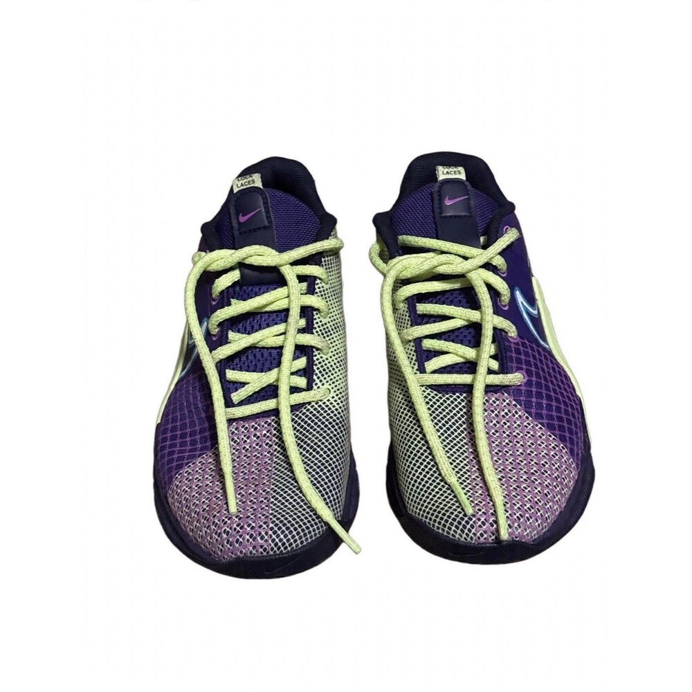 Nike Metcon 8 AMP Womens 9.5 - Deep Purple / Barely Volt DV1168-500
